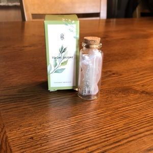 Violet Harper Silver Pave Loop Castaway Necklace